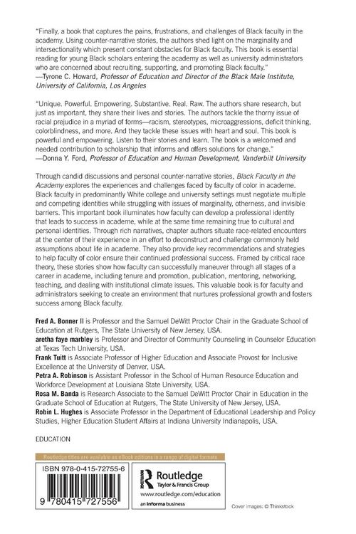 Produktbild: Black Faculty in the Academy