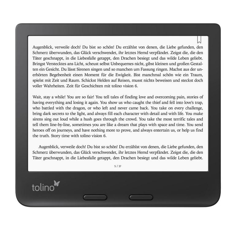 Produktbild: eReader tolino vision 6
