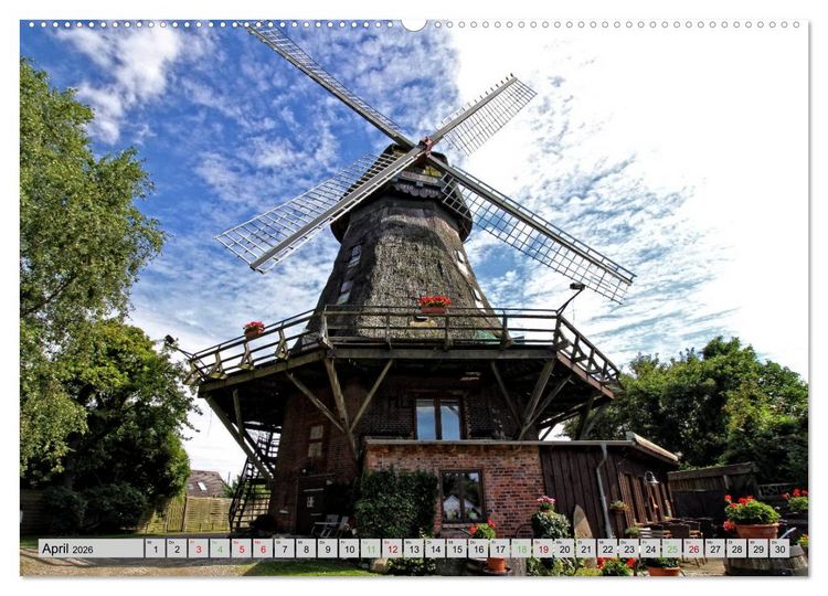 Produktbild: Ein Sommertag in Eutin (hochwertiger Premium Wandkalender 2026 DIN A2 quer), Kunstdruck in Hochglanz
