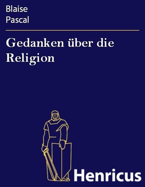 Produktbild: Gedanken &uuml;ber die Religion