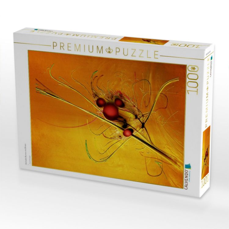 Produktbild: CALVENDO Puzzle Abstrakte Blumen und Bl&uuml;ten | 1000 Teile Lege-Gr&ouml;&szlig;e 64x48cm Foto-Puzzle f&uuml;r gl&uuml;ckliche Stunden