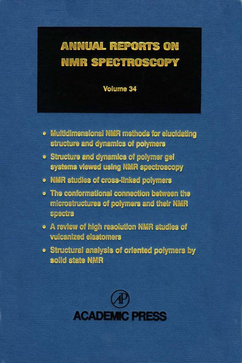 Produktbild: Annual Reports on NMR Spectroscopy