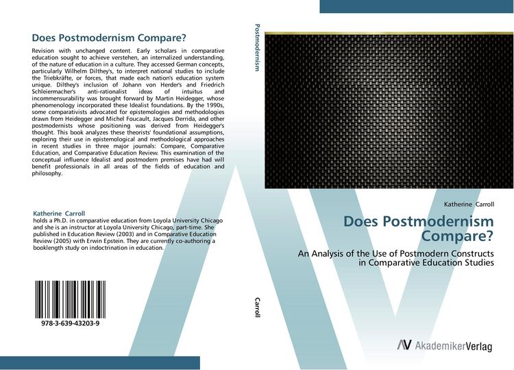 Produktbild: Does Postmodernism Compare?