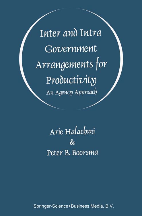 Produktbild: Inter and Intra Government Arrangements for Productivity