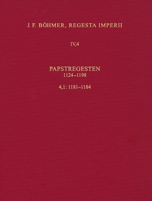 Produktbild: J.F. B&ouml;hmer, Regesta Imperii