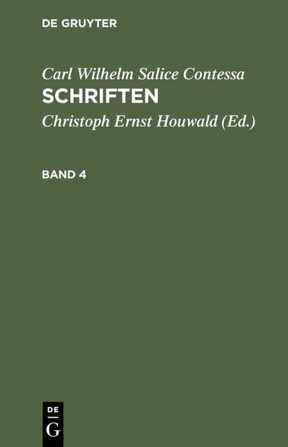 Produktbild: Schriften. Band 4