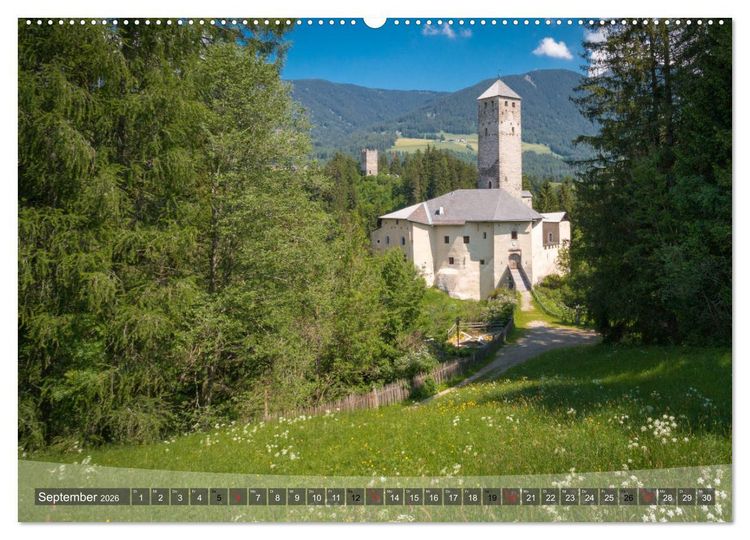 Produktbild: Pustertal im Osten S&uuml;dtirols (hochwertiger Premium Wandkalender 2026 DIN A2 quer), Kunstdruck in Hochglanz