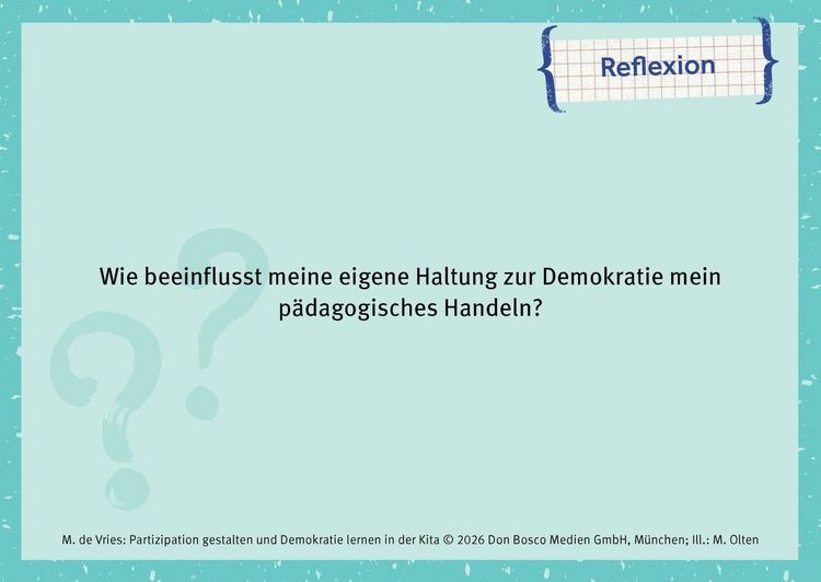 Produktbild: Kinderschutz: Partizipation gestalten und Demokratie lernen in der Kita