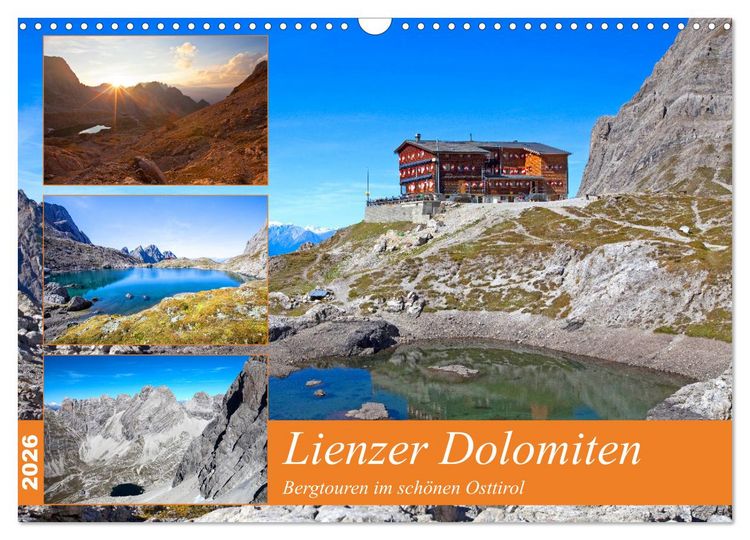 Produktbild: Lienzer Dolomiten (Wandkalender 2026 DIN A3 quer), CALVENDO Monatskalender