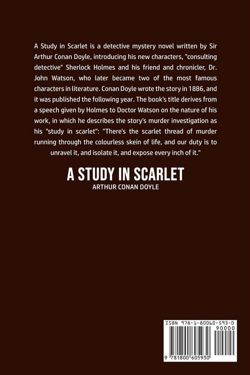 Produktbild: A Study in Scarlet