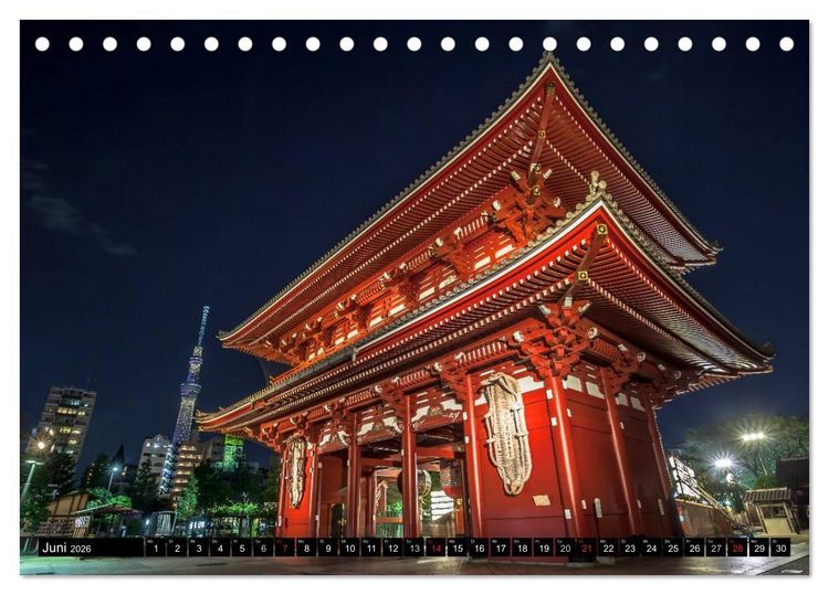 Produktbild: Japan. Impressionen (Tischkalender 2026 DIN A5 quer), CALVENDO Monatskalender