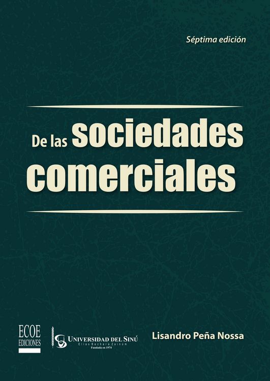 Produktbild: De las sociedades comerciales - 7ma edici&oacute;n