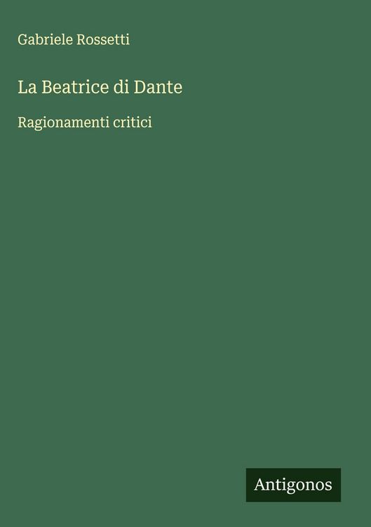 Produktbild: La Beatrice di Dante