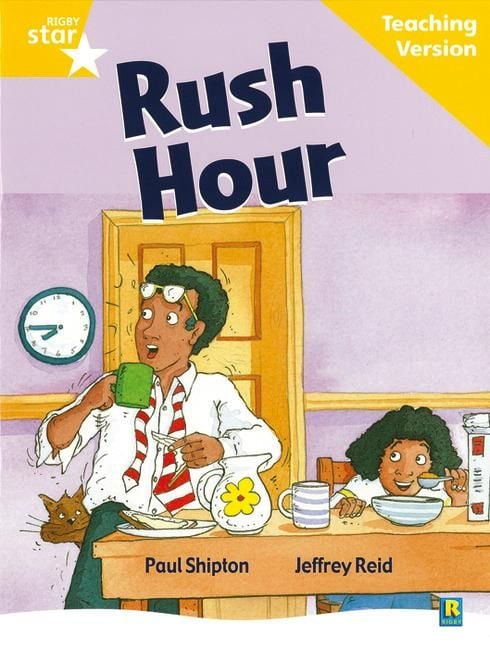 Produktbild: Rigby Star Guided Reading Yellow Level: Rush Hour Teaching Version