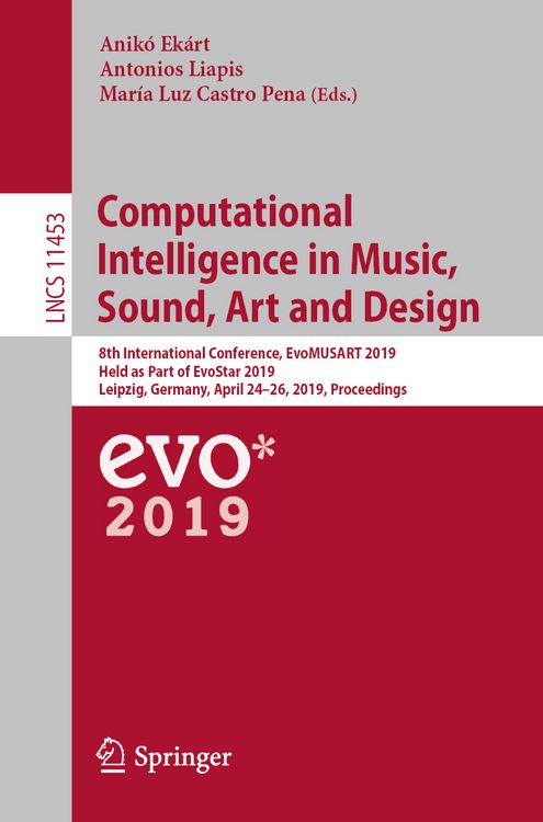Produktbild: Computational Intelligence in Music, Sound, Art and Design