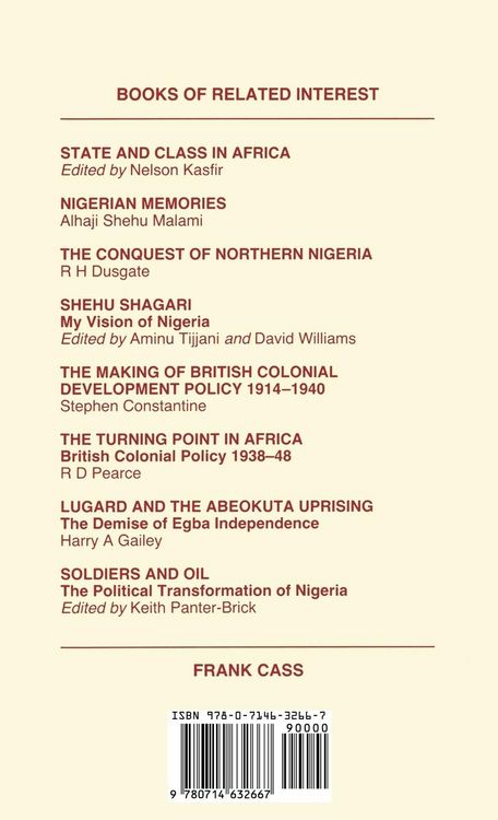 Produktbild: Political Conflict and Economic Change in Nigeria
