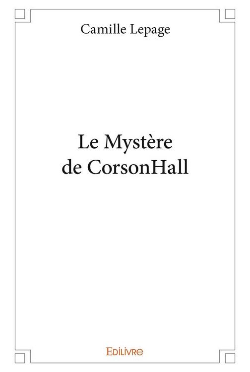Produktbild: Le mystere de corsonhall