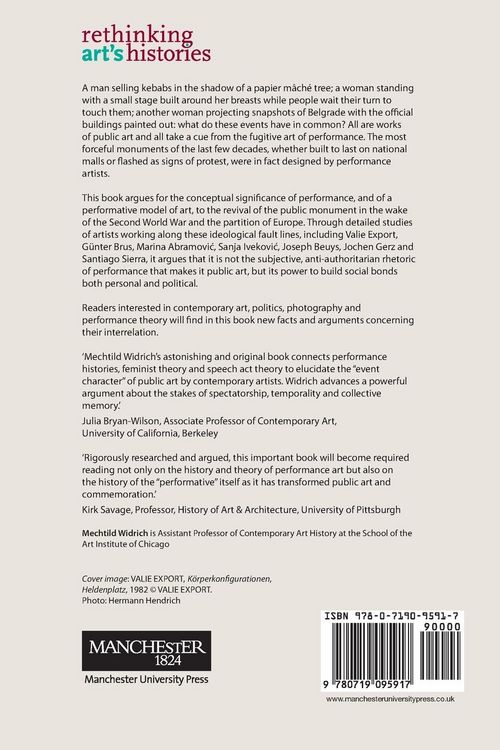 Produktbild: Performative monuments