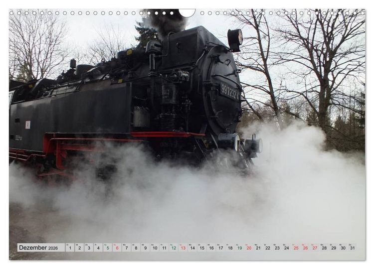 Produktbild: Unter Dampf durch den Harz (Wandkalender 2026 DIN A3 quer), CALVENDO Monatskalender
