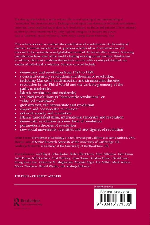 Produktbild: Revolution in the Making of the Modern World