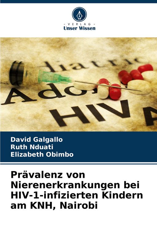 Produktbild: Pr&auml;valenz von Nierenerkrankungen bei HIV-1-infizierten Kindern am KNH, Nairobi