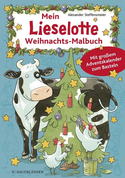 Produktbild: Mein Lieselotte Weihnachts-Malbuch