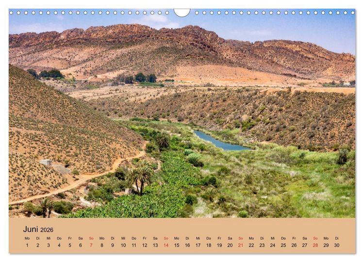 Produktbild: Abenteuer Marokko - eine Reise durch die Region Sous-Massa (Wandkalender 2026 DIN A3 quer), CALVENDO Monatskalender