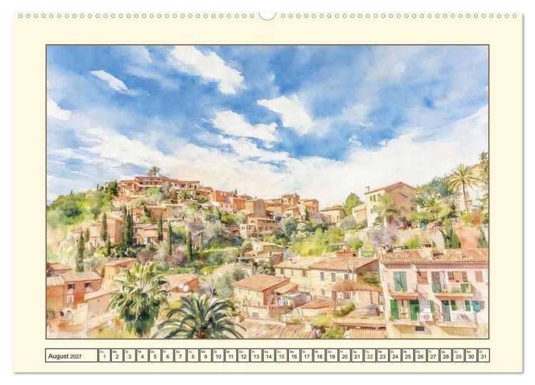 Produktbild: Lieblingsinsel Mallorca (hochwertiger Premium Wandkalender 2027 DIN A2 quer), Kunstdruck in Hochglanz