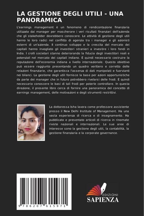 Produktbild: La Gestione Degli Utili - Una Panoramica