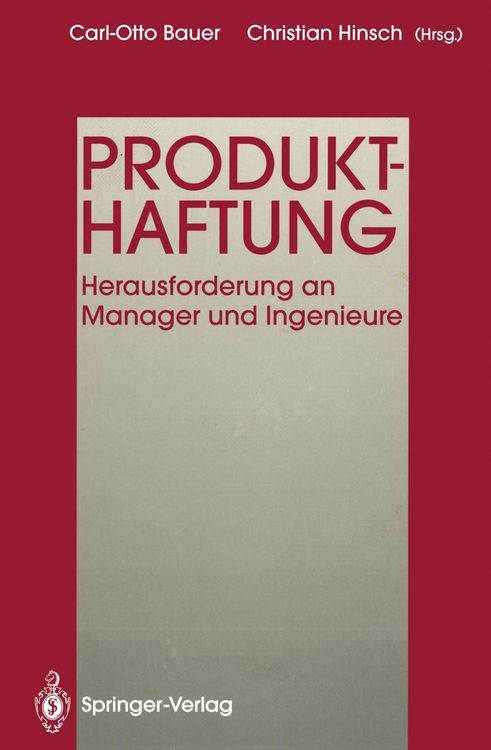 Produktbild: Produkthaftung