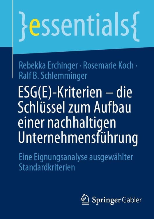 Bild vom Artikel ESG(E)-Kriterien - die Schlüssel zum Aufbau einer nachhaltigen Unternehmensführung vom Autor Rebekka Erchinger