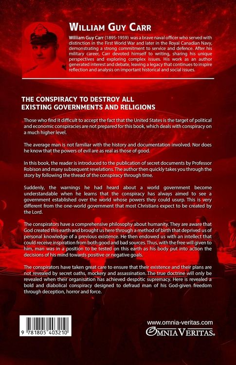 Produktbild: The Conspiracy To Destroy All Existing Governments and Religions