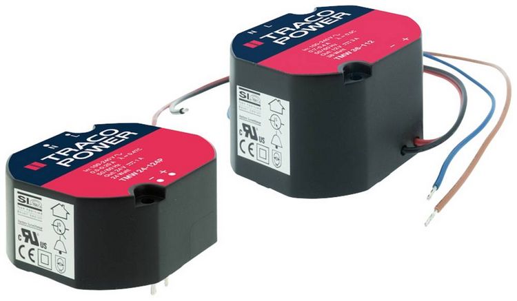 Produktbild: TracoPower TMW 24-124 Schaltnetzteil 24 V/DC 1A 24W