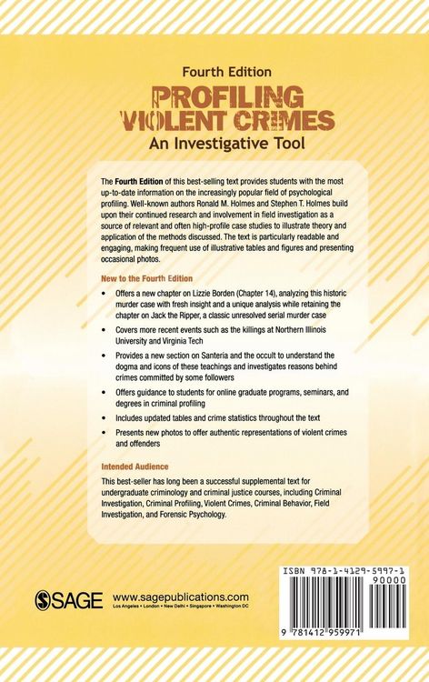 Produktbild: Profiling Violent Crimes