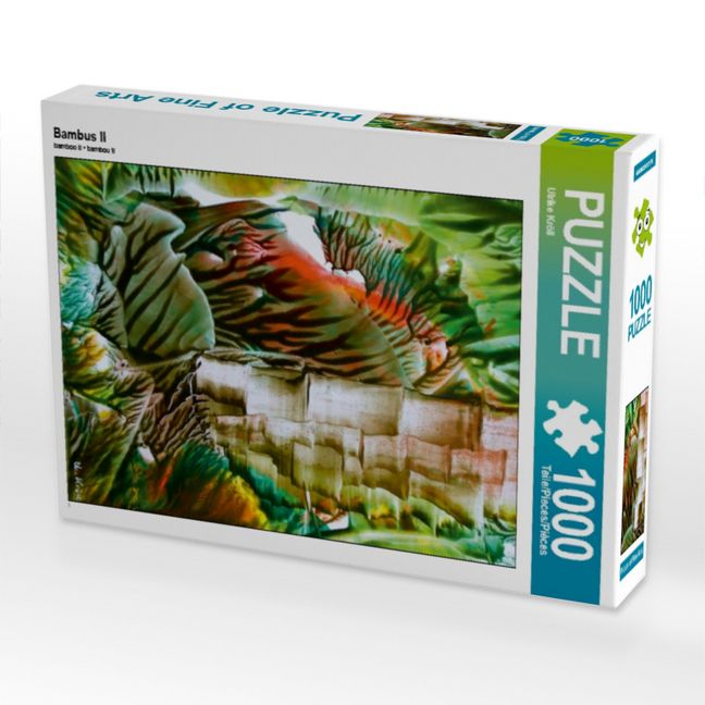 Produktbild: CALVENDO Puzzle Bambus II | 1000 Teile Lege-Gr&ouml;&szlig;e 64x48cm Foto-Puzzle f&uuml;r gl&uuml;ckliche Stunden