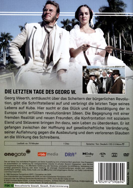 Produktbild: Die letzten Tage des Georg W.