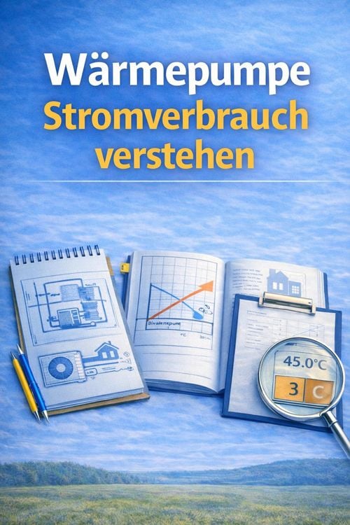 Produktbild: W&auml;rmepumpe Stromverbrauch verstehen