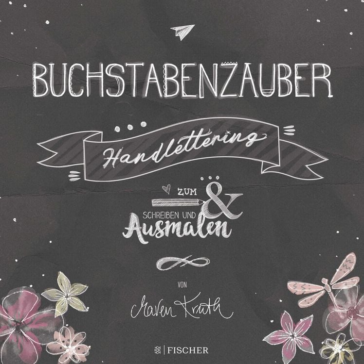 Produktbild: Buchstabenzauber - Handlettering: Zum Schreiben und Ausmalen