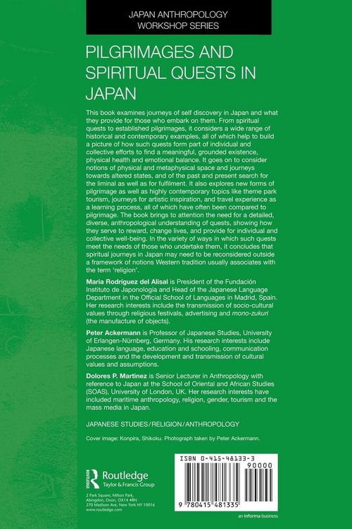 Produktbild: Pilgrimages and Spiritual Quests in Japan