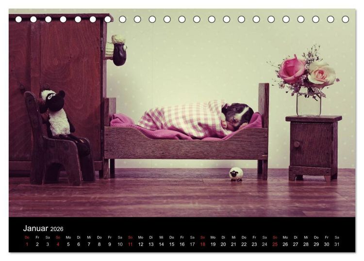 Produktbild: Der Bordercollie-Kalender (Tischkalender 2026 DIN A5 quer), CALVENDO Monatskalender
