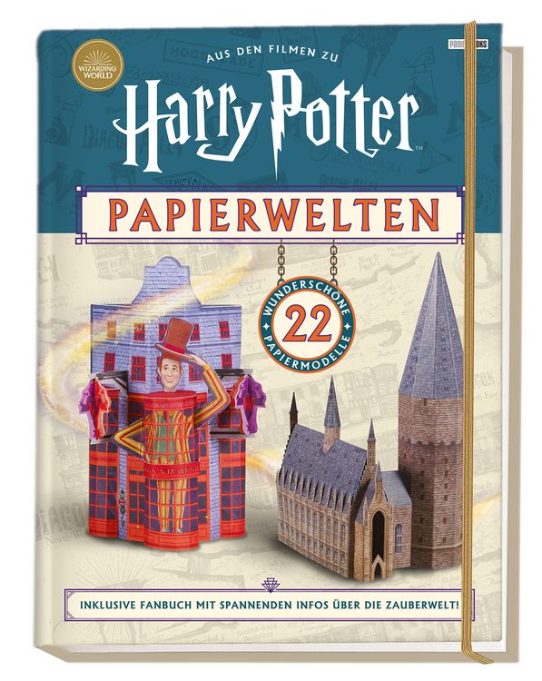 Produktbild: Aus den Filmen zu Harry Potter: Papierwelten - 22 wundersch&ouml;ne Papiermodelle