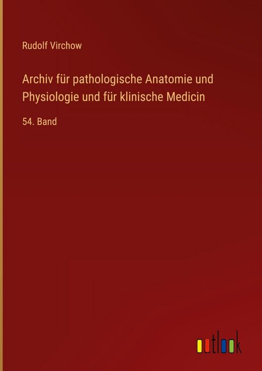 Produktbild: Archiv f&uuml;r pathologische Anatomie und Physiologie und f&uuml;r klinische Medicin