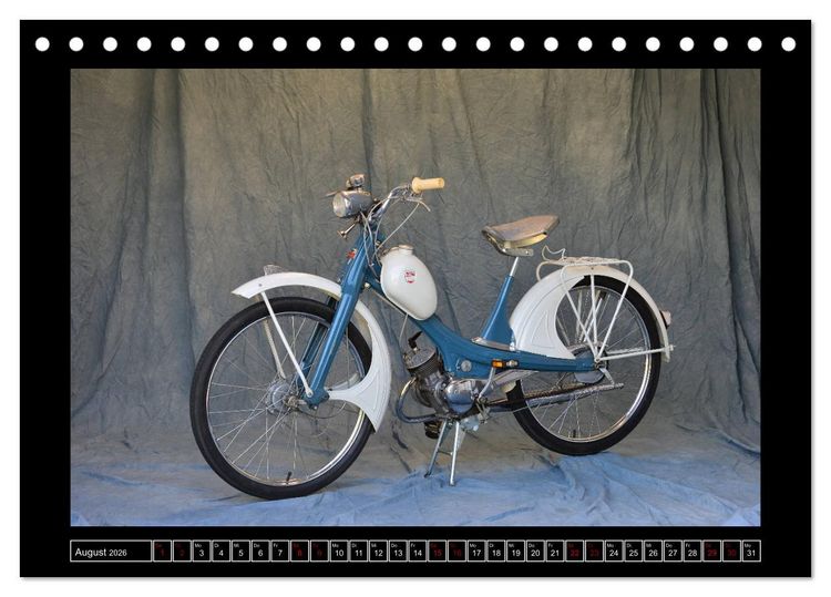 Produktbild: NSU Quickly - Mein Moped (Tischkalender 2026 DIN A5 quer), CALVENDO Monatskalender