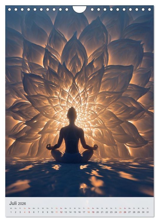 Produktbild: Spirituelle Reise (Wandkalender 2026 DIN A4 hoch), CALVENDO Monatskalender