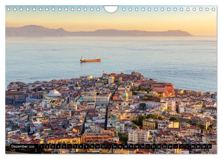Produktbild: Neapel 2026 (Wandkalender 2026 DIN A4 quer), CALVENDO Monatskalender