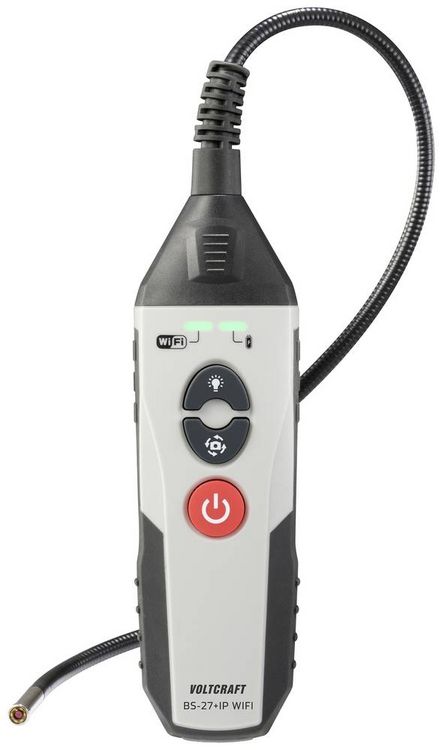 Produktbild: VOLTCRAFT BS-27+IP WIFI Endoskop Sonden-&Oslash;: 5.5mm Sonden-L&auml;nge: 1m