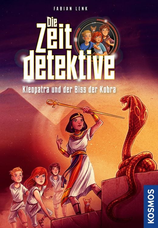 Produktbild: Die Zeitdetektive, 1, Kleopatra und der Biss der Kobra