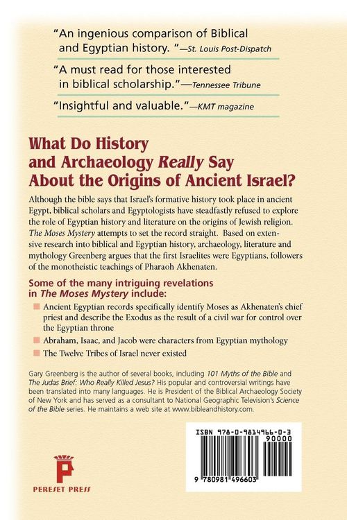 Produktbild: The Moses Mystery