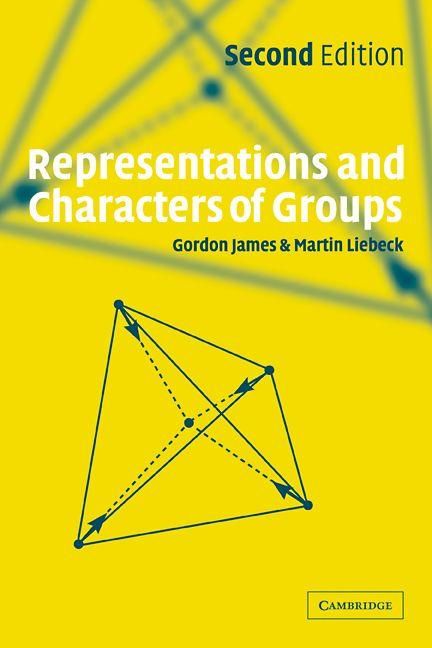 Produktbild: Representations and Characters of Groups