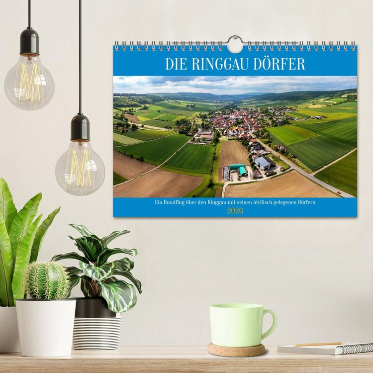 Produktbild: Die Ringgau D&ouml;rfer (Wandkalender 2026 DIN A4 quer), CALVENDO Monatskalender